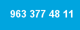 963 377 48 11 963 377 48 11